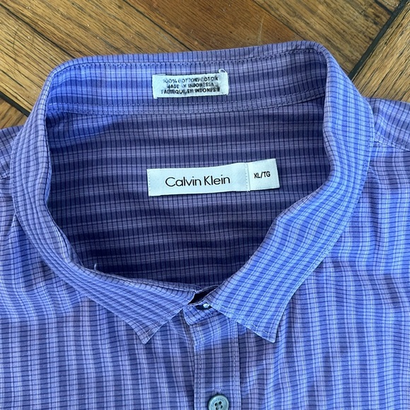 Lavender Calvin Klein long sleeve Shirt - Picture 2 of 5